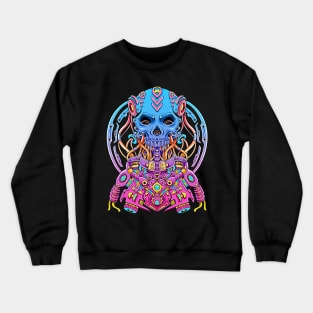 Robotic Skeleton Crewneck Sweatshirt